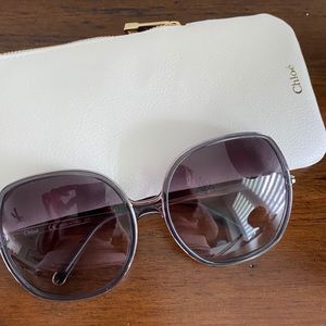 Chloe oversized sunglasses. New